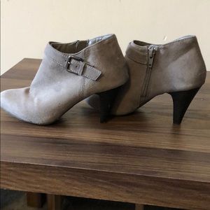 High heel booties